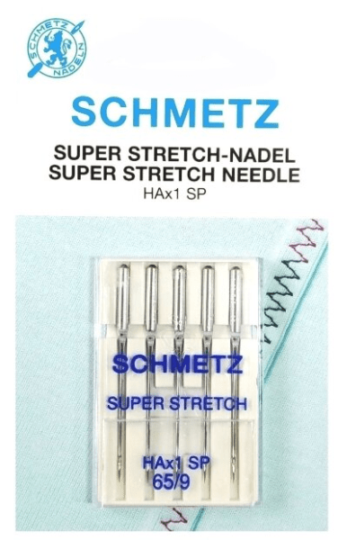 Иглы Schmetz супер-стрейч HAx1 SP 65/9, 5 шт в Калининграде